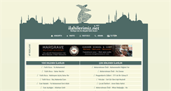 Desktop Screenshot of ilahilerimiz.net